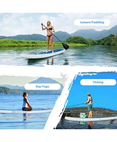 Costway 1 pcs 10' Inflatable Stand Up Paddle Board Sup Surfboard
