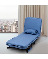 Folding Sofa Bed Sleeper Convertible Armchair Leisure