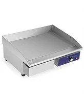 Costway 22'' Commercial Electric Griddle 110V 2000W Flat Top Countertop Grill 122 -572