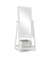 Kids Freestanding Full Length Dressing Floor Mirror