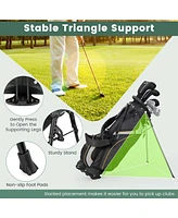 Costway Golf Stand Bag Portable Lightweight Golf Carry Club Bag