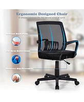 Costway Mid-Back Mesh Chair Height Adjustable Executive Chair