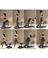 Costway 8-in-1 Multifunction Squat Machine Deep Sissy Squat Home Gym