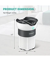 Air Purifier for Home Office up to 1300 Sq Ft H13 True Hepa Filter Air Cleaner