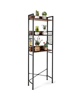 Costway 3-Tier Over-The-Toilet Storage Rack Bathroom Organizer Space Saver