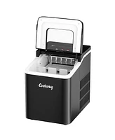 Costway Portable Ice Maker Machine Countertop 26Lbs/24H Self-cleaning