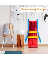 Costway Children Kids Junior Folding Climber Play Slide Indoor Outdoor Toy Easy Store