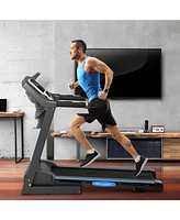 Costway 2.25HP Folding Electric Treadmill Motorized Power Running Machine