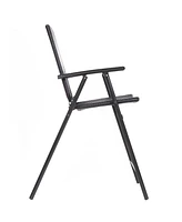 Costway 4 Pcs Folding Rattan Wicker Bar Stool Chair Indoor &Outdoor