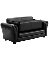 Kids Sofa Armrest chair Couch Lounge Black