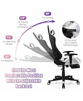 Massage Gaming Chair Reclining Racing Office Computer