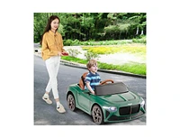 Slickblue 12V Battery Powered Licensed Bentley Bacalar Kids Ride-on Racer Car