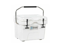 Slickblue 16 Quart 24-Can Capacity Portable Insulated Ice Cooler with 2 Cup Holders