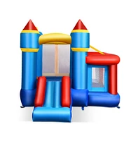 Slickblue Inflatable Bounce House Castle with Balls & Bag