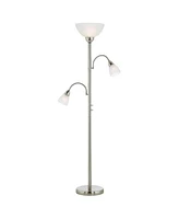 Possini Euro Design Alexei Modern Torchiere Floor Lamp Tree 3