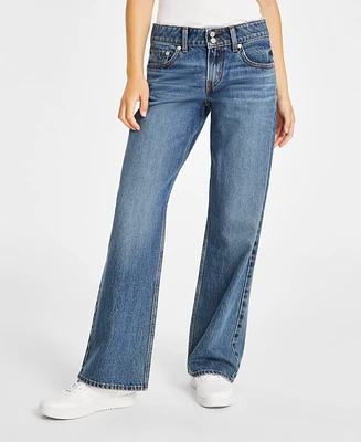 Levi's Women's Super-Low Double-Button Relaxed-Fit Denim Jean