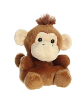 Aurora Mini Boomer Monkey Palm Pals Adorable Plush Toy Brown 5"