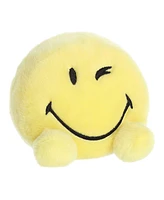 Aurora Mini Palm Pals Wink Smileyworld Vibrant Plush Toy Yellow 4"