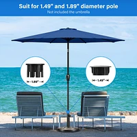 Heavy Duty Market Umbrella Stand for Outdoor Use