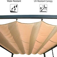 Aluminum Outdoor Pergola with Retractable Canopy