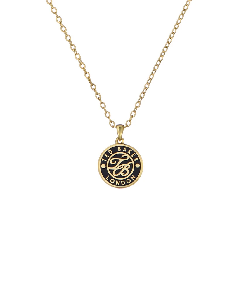 Ted Baker Jewelry Monella: Monogram Button Pendant Necklace