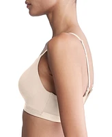 Calvin Klein Women's Form To Body Lightly Lined Bralette QF7618