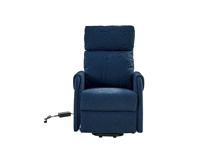 Bill Upholstered Lift Assist Power Recliner Chair for Elderly Small Space