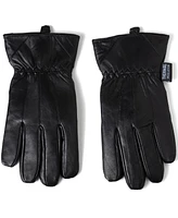 Alpine Swiss Mens Touch Screen Gloves Leather Thermal Lined Phone Texting