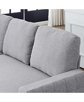 Streamdale Furniture Reversible Sleeper Sofa Bed for Tight Spaces