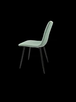 Streamdale Furniture Modern Light Green Dining Chairs Set Of 4