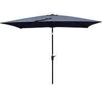 Waterproof Patio Umbrella with Tilt and Crank