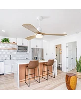 52" Ceiling Fan with Led Light & Remote