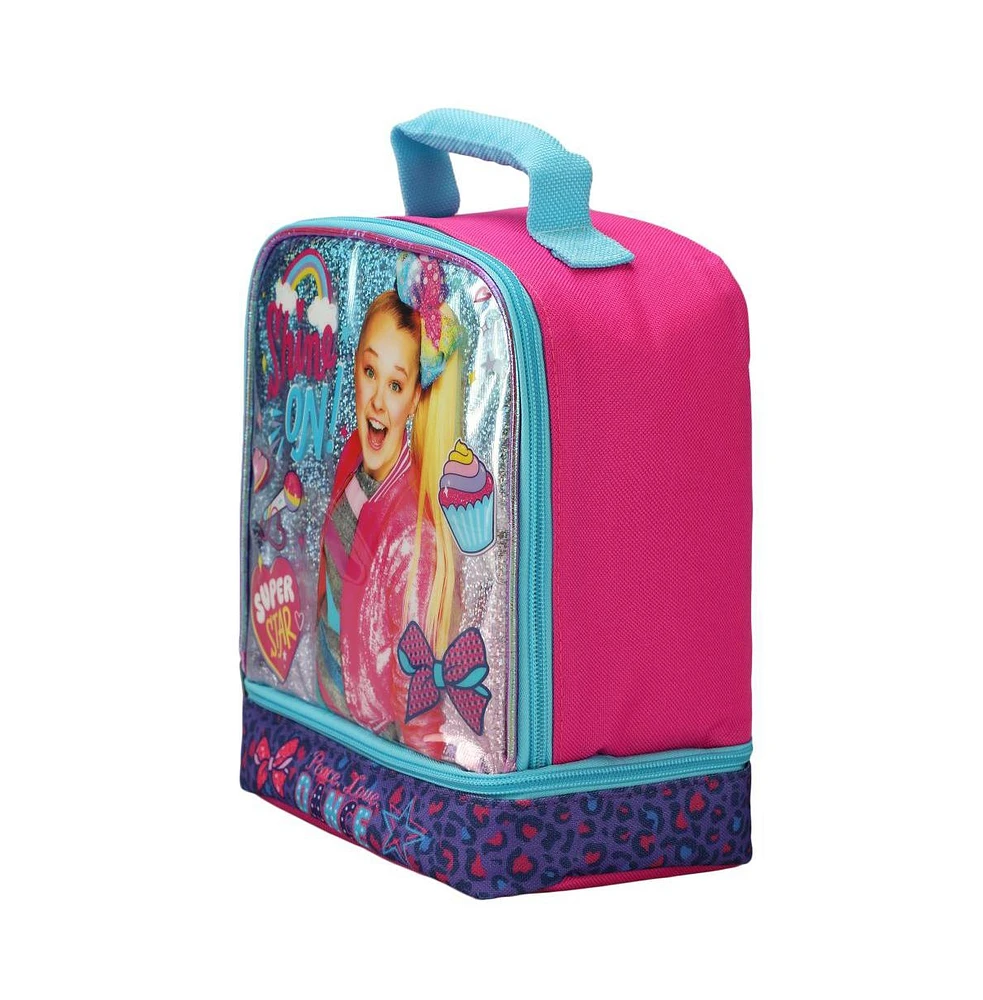 JoJo's Bizarre Adventure Jojo Siwa Dual Compartment Kids Lunch Box for girls