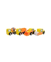 Leo & Friends Wooden Construction Vehicles - Assorted pre