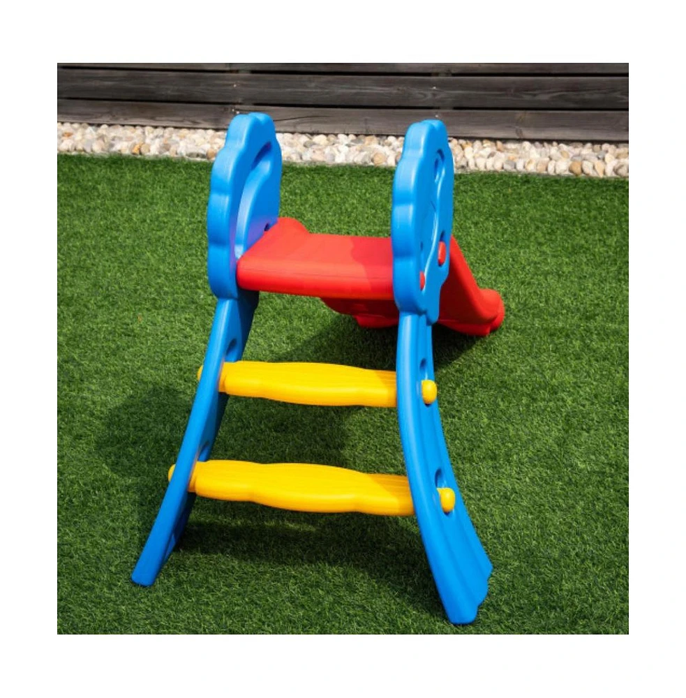 Slickblue Indoor Outdoor Children Folding Up-down Slide
