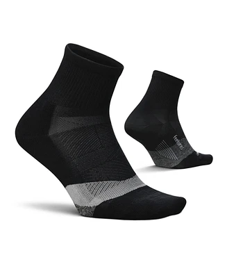 Feetures Men's Elite Light Cushion Quarter Solid