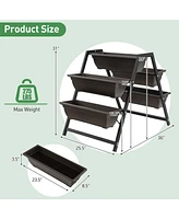 Slickblue 3-Tier Vertical Raised Garden Bed with 5 Plant Boxes