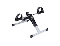 Slickblue Folding Under Desk Indoor Pedal Exercise Bike for Arms Legs