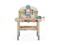 Slickblue Kids Play Tool Workbench with Realistic Accessories