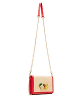 Betsey Johnson Fresh New Fruity Wallet On A Chain Bag