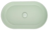 Modern Oval 24" X 14" Above Bathroom Vessel Sink, Bathroom Sink For Lavatory Vanity Cabinet