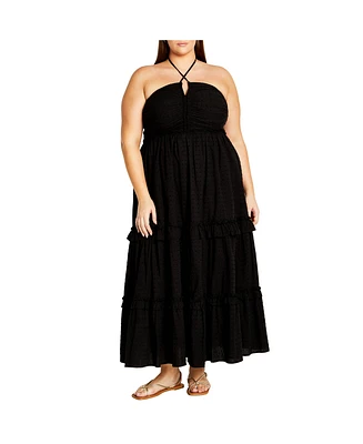 City Chic Plus Ivy Maxi Dress