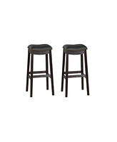 Simplie Fun Pu Upholstery Barstool