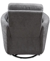 Gardley 38" Fabric Power Swivel Recliner, Created for Macy's