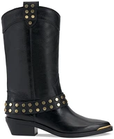 Vince Camuto Women's Merissa Studded Cowboy Boots