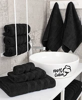 American Soft Linen Edison 100% Cotton Luxury 6-Piece Towel Set