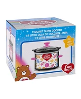 Uncanny Brands Care Bears 2qt Slow Cooker - Cook With Your Favorite Care Bear Characters