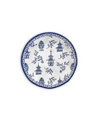 Q Squared Pagoda Salad Plates, Set of 4