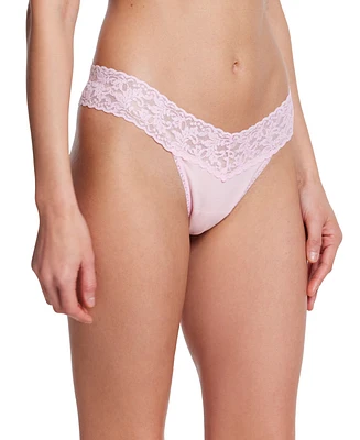 Hanky Panky Supima Cotton Low Rise Thong Underwear