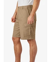KingSize Men's Big & Tall Knockarounds 8" Full-Elastic Cargo Shorts